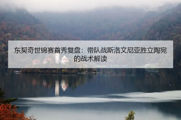 东契奇世锦赛首秀复盘：带队战斯洛文尼亚胜立陶宛的战术解读
